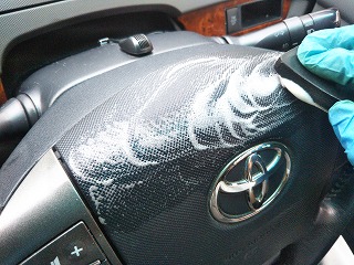 エスティマのルームクリーニング