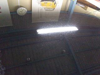 Ｓ５５０のガラスルーフ