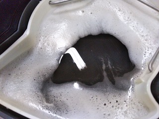 リンサー濯ぎによる回収汚水