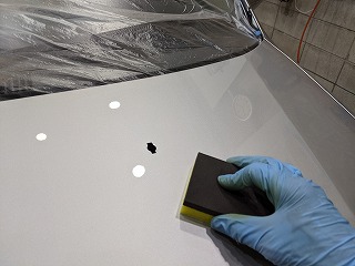 コーティング作業