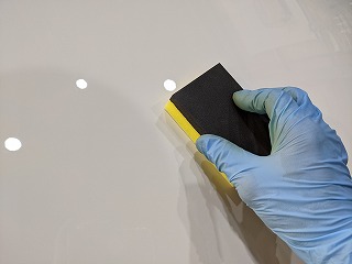 コーティング作業