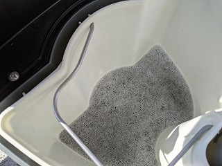 リンサーの濯ぎ水