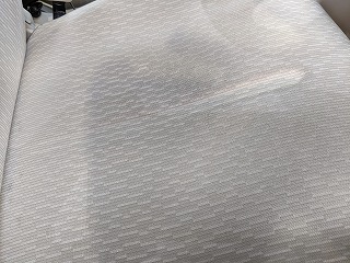 クリーニング前のシート