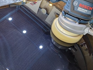 S660の仕上げ磨き