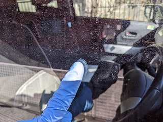 ハスラーのペンキ被害